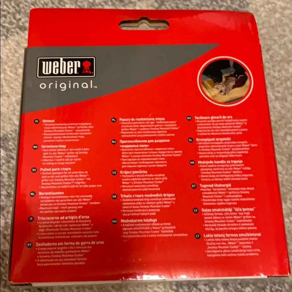 NEW Weber Bear Claw Shredders
